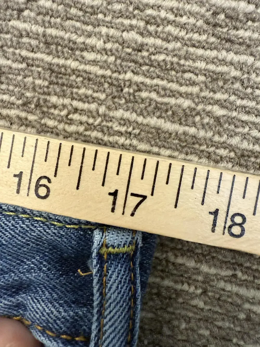 Levis 517 Jeans Mens 34x34 Blue Denim Bootcut Classic Fit Vintage Style 517 Tag